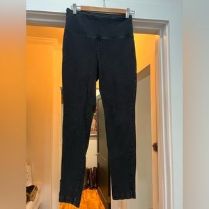 Lysse Denim Leggings Black